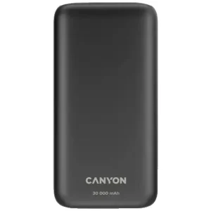 Canyon PB-301 30000 mAh PD 20W Powerbank, Sort