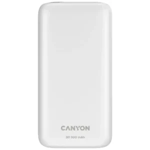 Canyon PB-301 30000 mAh PD 20W, Hvid